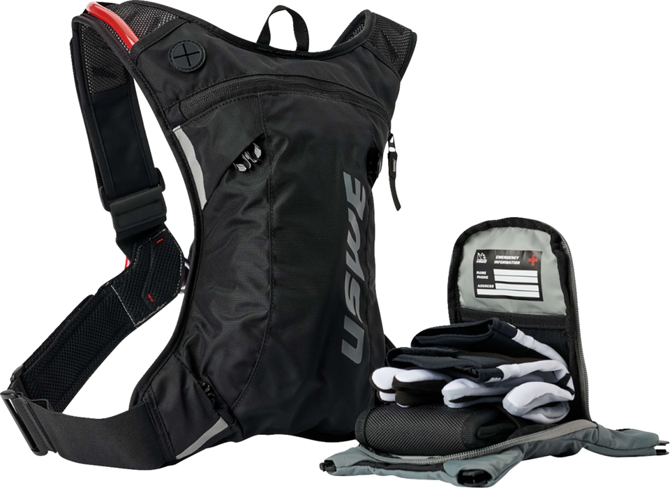 Moto Hydration Pack - 3L - Carbon Black/Gray