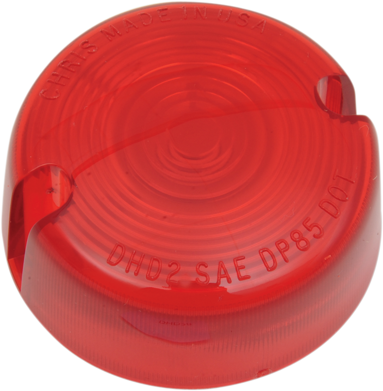 Rear Turn Signal Lens - Red - 86-99 FX - Lutzka's Garage