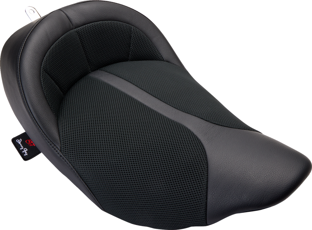 BigIST Solo Air Seat - Black Leather - FL 08-23