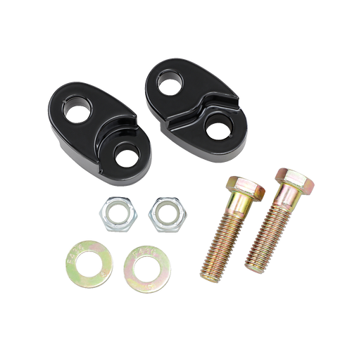 Rear Suspension Lift Kit - Black - Raises 1