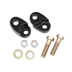 Rear Suspension Lift Kit - Black - Raises 1" - Lutzka's Garage