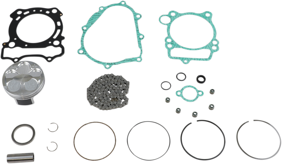 Top End Piston Kit - YZ250F - 76.95 mm