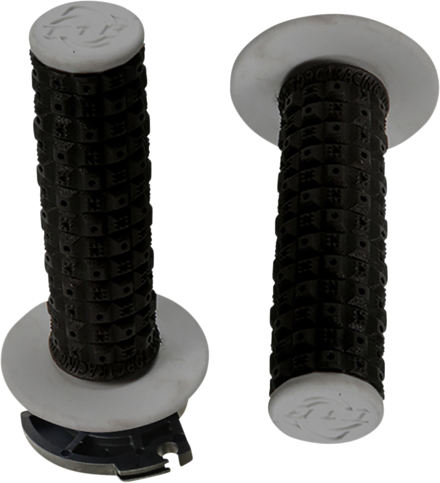 Grips - Defy - Lock-On - Black/Gray - Lutzka's Garage