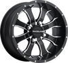 Wheel - Mamba - Front - Black/Machined - 10x5 - 4/156 - 3+2