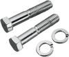 Hex Bolt - 1/2"-13 x 3" - Chrome - Lutzka's Garage