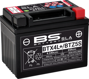 Battery - BTX4L/BTZ5S (YTX)