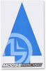 Course Arrow - Blue/White - Lutzka's Garage