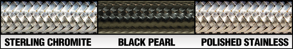 Brake Line - 12mm-35° - 24" - Black Pearl