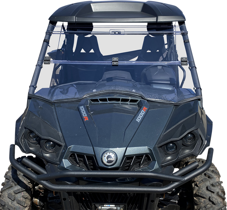 Full Folding Windshield - Deluxe - Commander