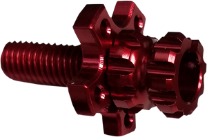 Cable Adjuster - Clutch - M8 x 1.25 - Red - Lutzka's Garage