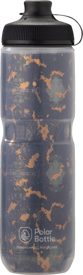 Breakaway® Muck Insulated Bottle - Shatter - Charcoal/Copper - 24 oz.