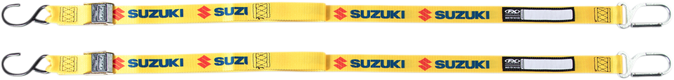 Tie-Downs - Yellow - Suzuki - Lutzka's Garage