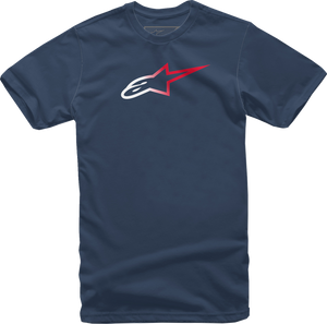 Ageless Fade T-Shirt - Navy - Large - Lutzka's Garage