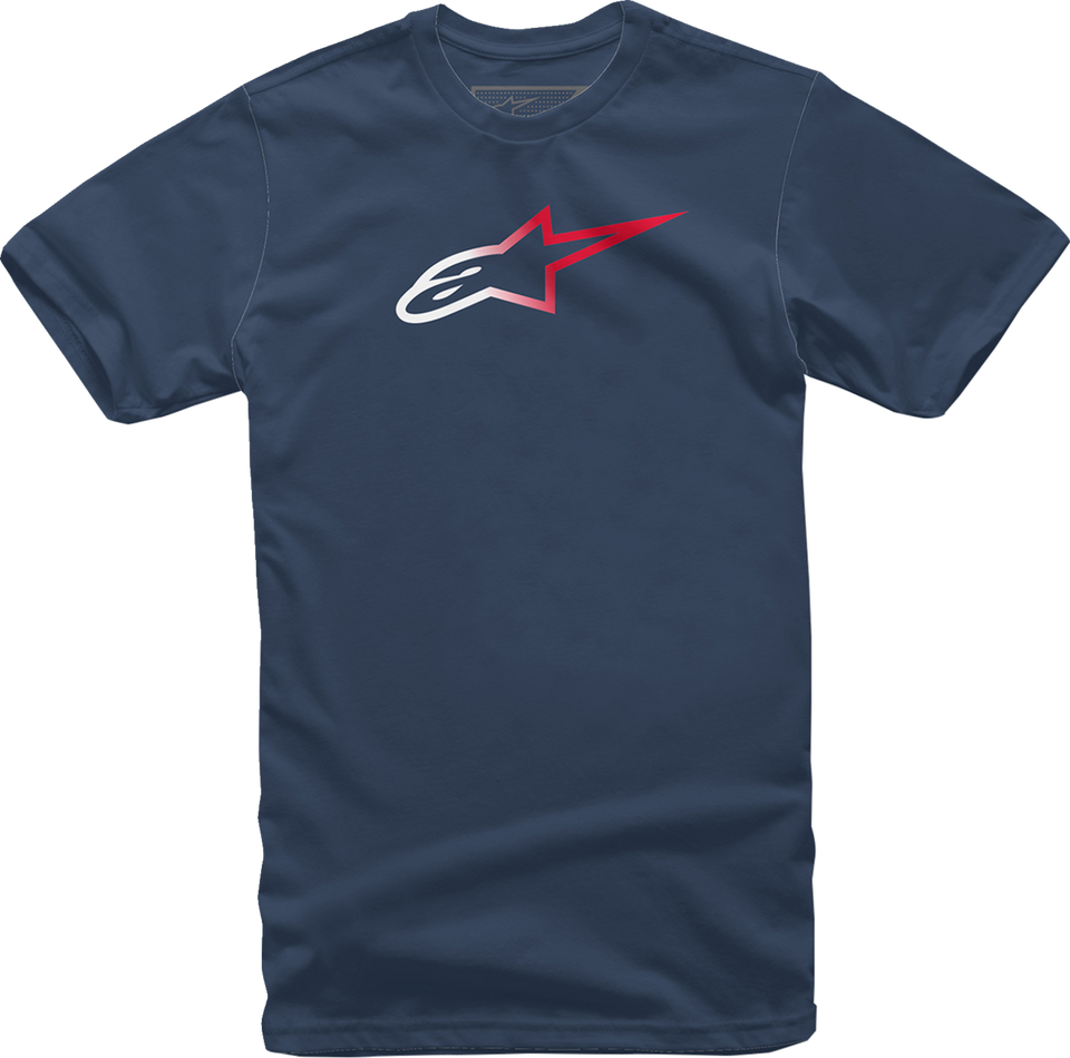 Ageless Fade T-Shirt - Navy - Large - Lutzka's Garage