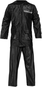 PVC Rainsuit - Black - Medium - Lutzka's Garage