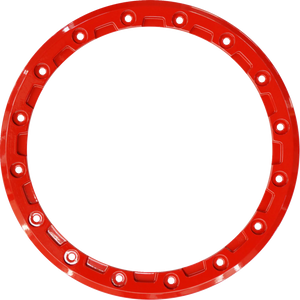 Beadlock Ring - Replacement - Podium - 15" - Red - Lutzka's Garage