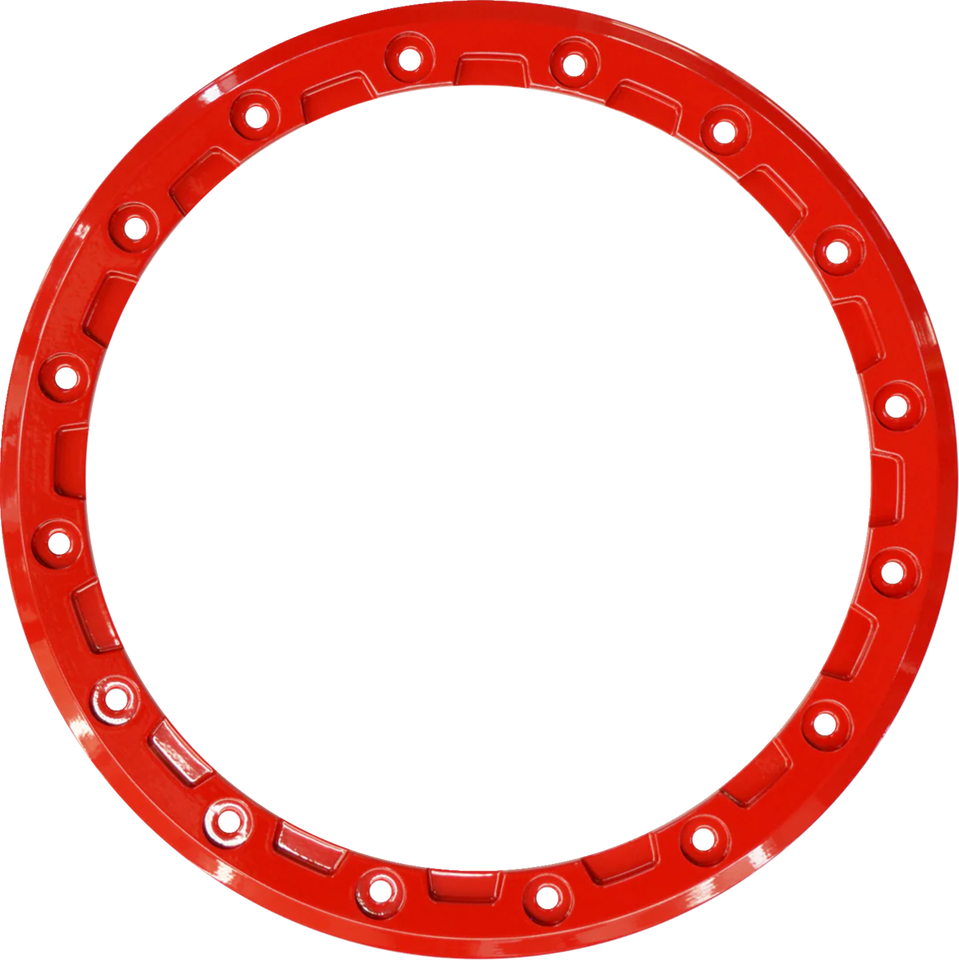 Beadlock Ring - Replacement - Podium - 15" - Red - Lutzka's Garage