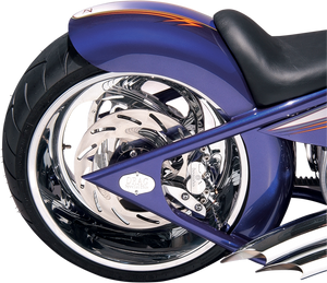 Custom Rear Fender for Rigid Frames - Left-Side Drive - 11" W x 36.5" L