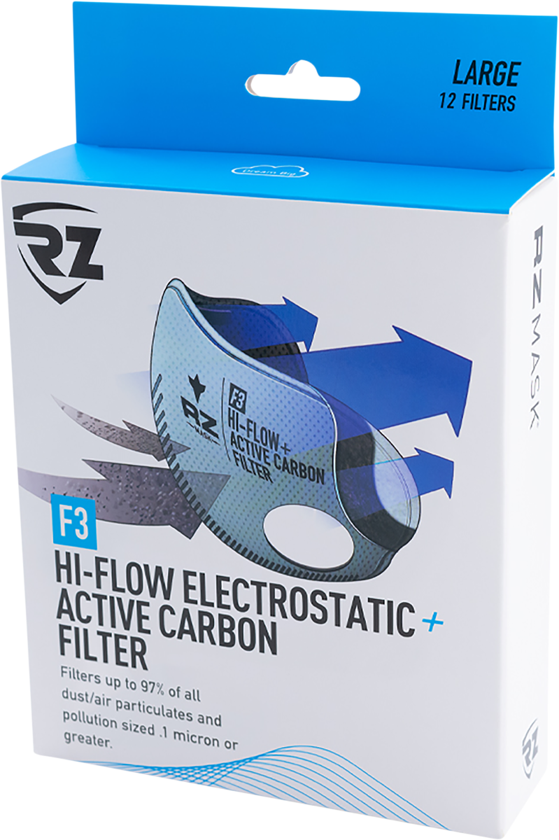 F3 Mask Filter - High Flow - 12 Pack - Medium - Lutzka's Garage