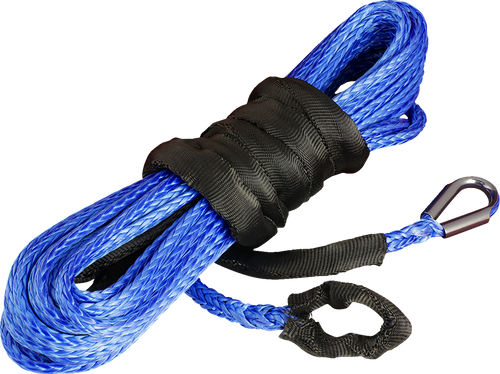 Winch Rope Extension - Synthetic - Blue - 1/4