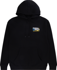 Caution Hoodie - Black - Small - Lutzka's Garage