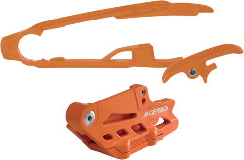 Chain Guide and Slider Kit - KTM - Orange - Lutzka's Garage