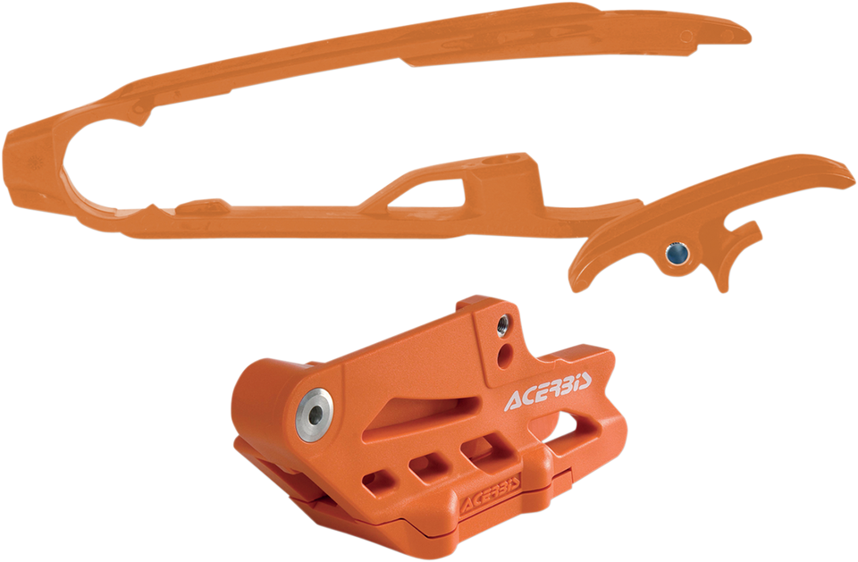 Chain Guide and Slider Kit - KTM - Orange - Lutzka's Garage