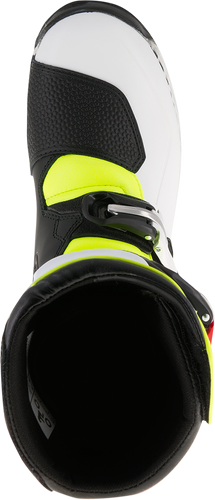 Tech-T Boots - White/Red/Yellow Fluorescent/Black - US 7 - Lutzka's Garage