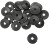 Backer Plates - Black - Round - 96 Pack - Lutzka's Garage