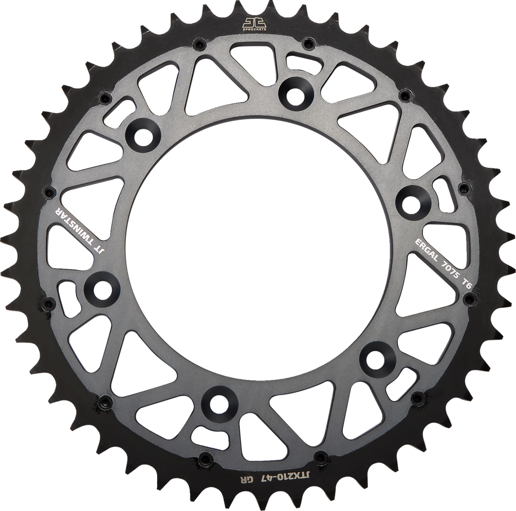 Steel Rear Sprocket - Graphite - 47 Tooth - Lutzka's Garage