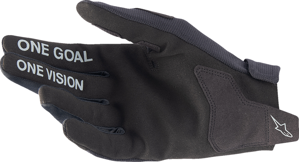 Youth Radar Gloves - Black - 2XS - Lutzka's Garage