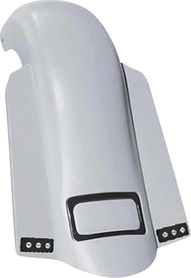 Short Sport Rear Fender - With Black Plate Frame/Light - Touring