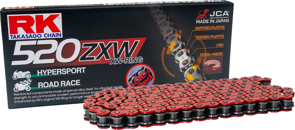 520 ZXW - Drive Chain - 170 Links - Red - Lutzka's Garage