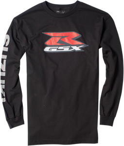 Suzuki GSX-R Long-Sleeve T-Shirt - Black - Medium - Lutzka's Garage