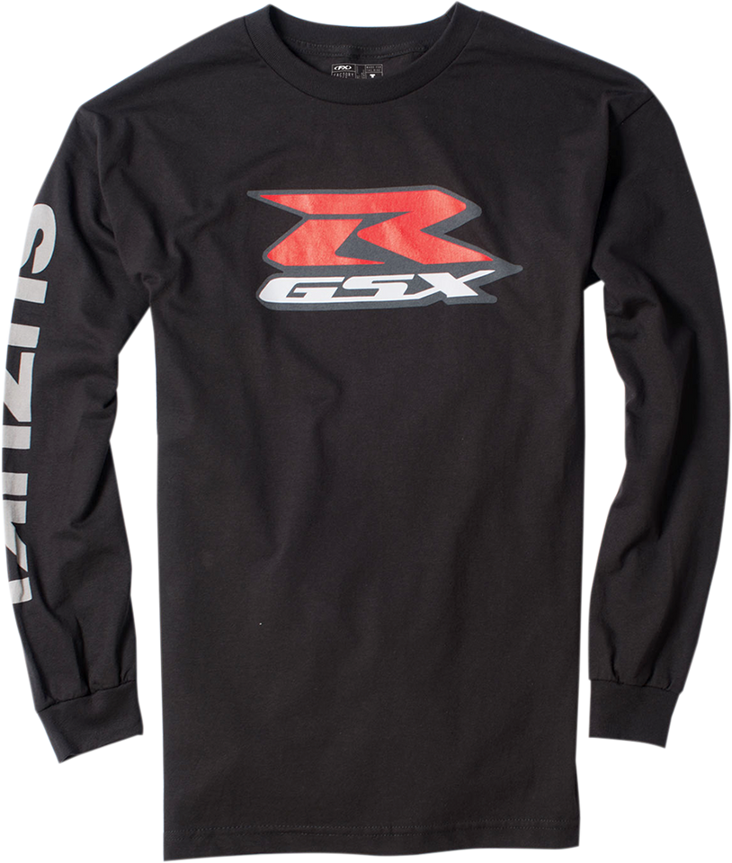 Suzuki GSX-R Long-Sleeve T-Shirt - Black - Medium - Lutzka's Garage