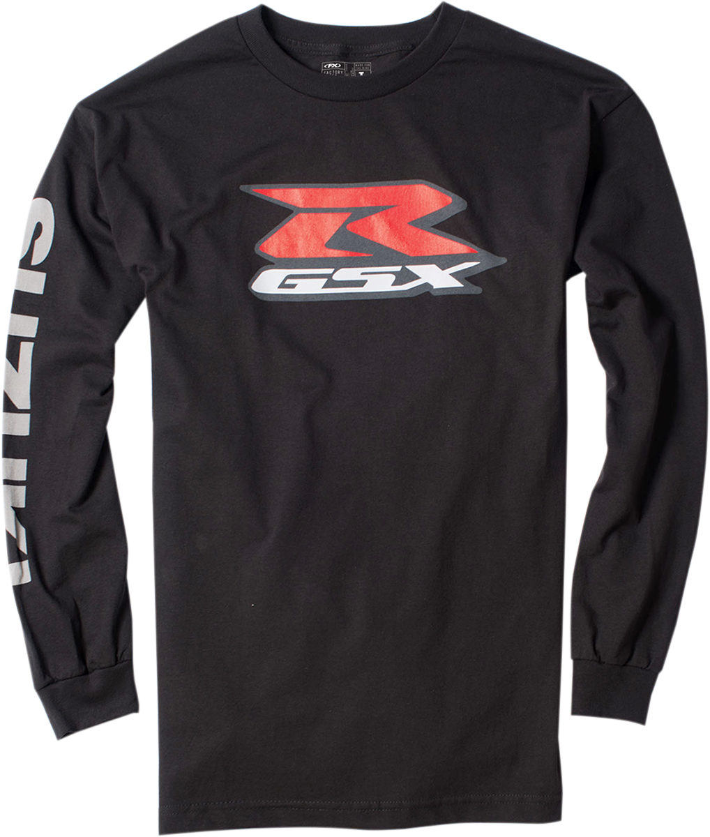 Suzuki GSX-R Long-Sleeve T-Shirt - Black - Medium - Lutzka's Garage