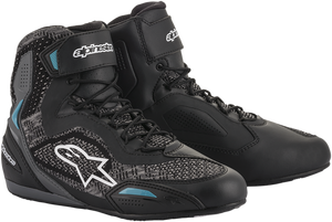 Stella Faster-3 Rideknit Shoes - Black/Teal - US 8.5 - Lutzka's Garage