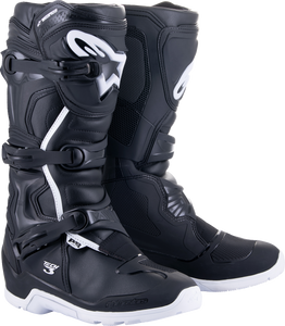 Tech 3 Enduro Waterproof Boots - Black/White - US 10/EU 44.5 - Lutzka's Garage