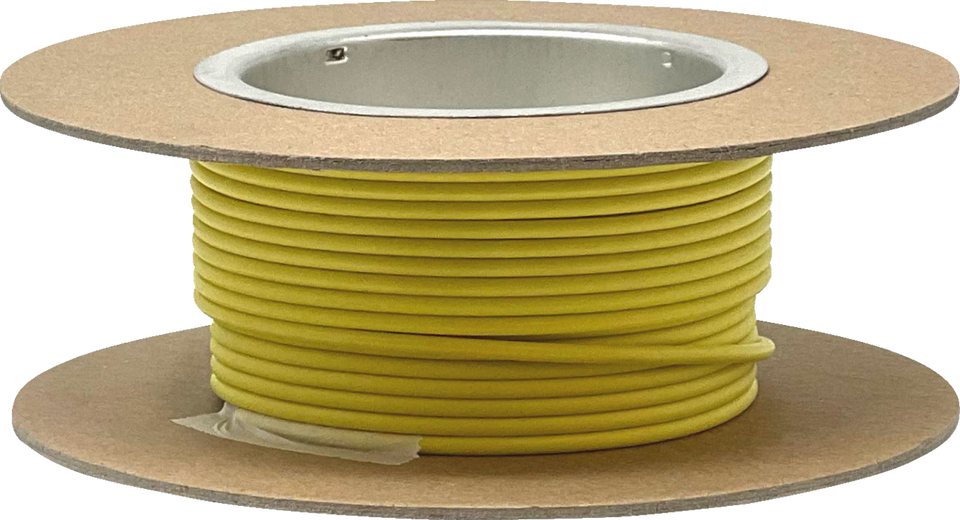 25 GXL Wire Spool - 14 Gauge - Yellow - Lutzka's Garage