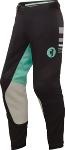 Womens Prime Blaze Pants - Black/Mint - 1/2 - Lutzka's Garage