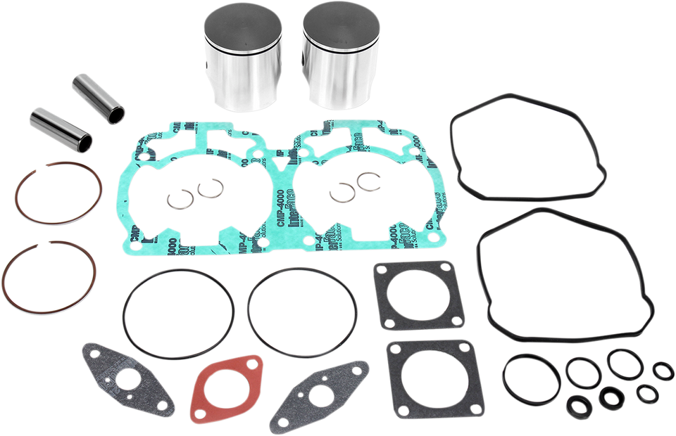 Piston Kit with Gaskets - 65.00 mm - 453 Engine Type - Ski-Doo