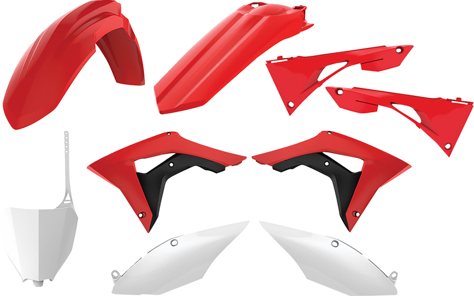 Body Kit - Complete - OEM Red/White - CRF 250R/450R