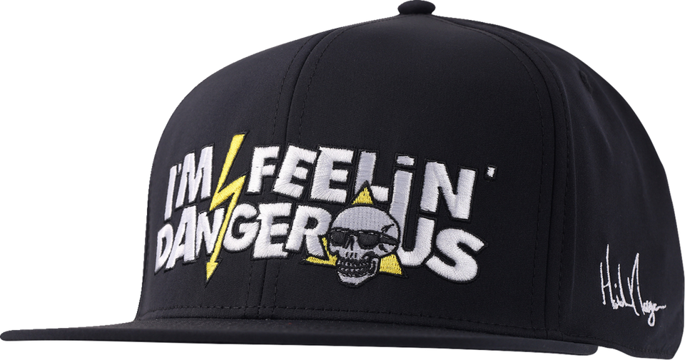 Shocking Hat - Black/Yellow - One Size - Lutzka's Garage