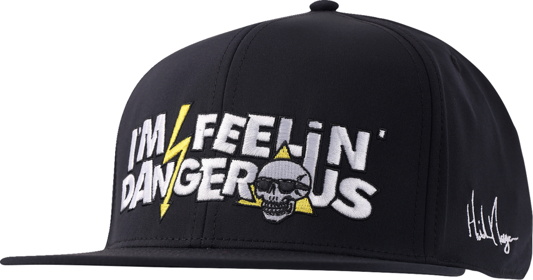 Shocking Hat - Black/Yellow - One Size - Lutzka's Garage