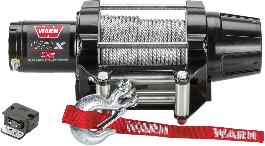 VRX 45 Winch - Dash-mounted Rocker Switch - Wire Rope