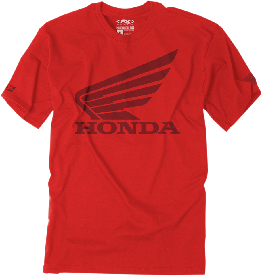 Honda Big Wing T-Shirt - Red - Medium - Lutzka's Garage