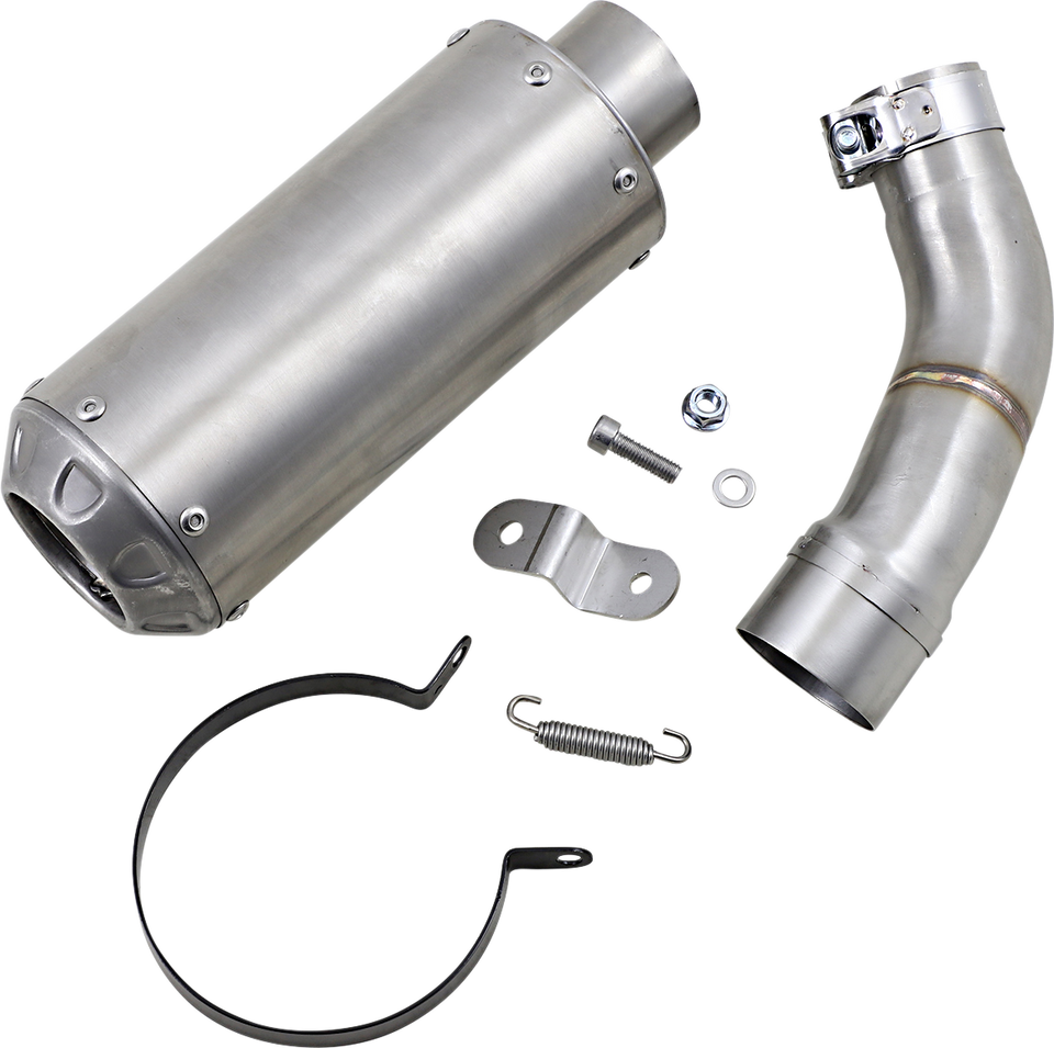 Full Exhaust System with Stainless Muffler