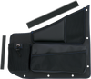 Kaliber Side Organizer - Driver and Passenger - Black w/ Blue Stitching