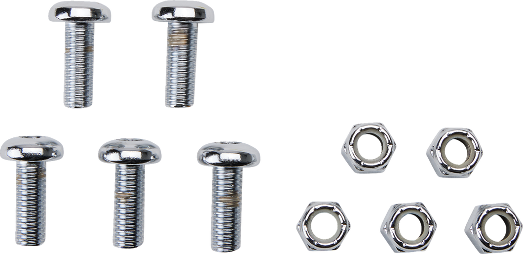 Rotor Bolt Set - Lace - Chrome - Lutzka's Garage