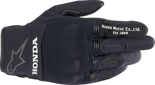 Honda Copper Gloves - Black - Small - Lutzka's Garage